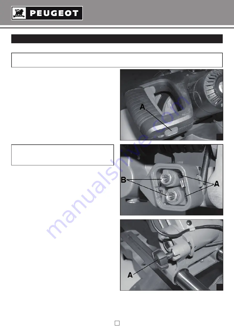 PEUGEOT EnergySaw 254DB Operating Instructions Manual Download Page 77