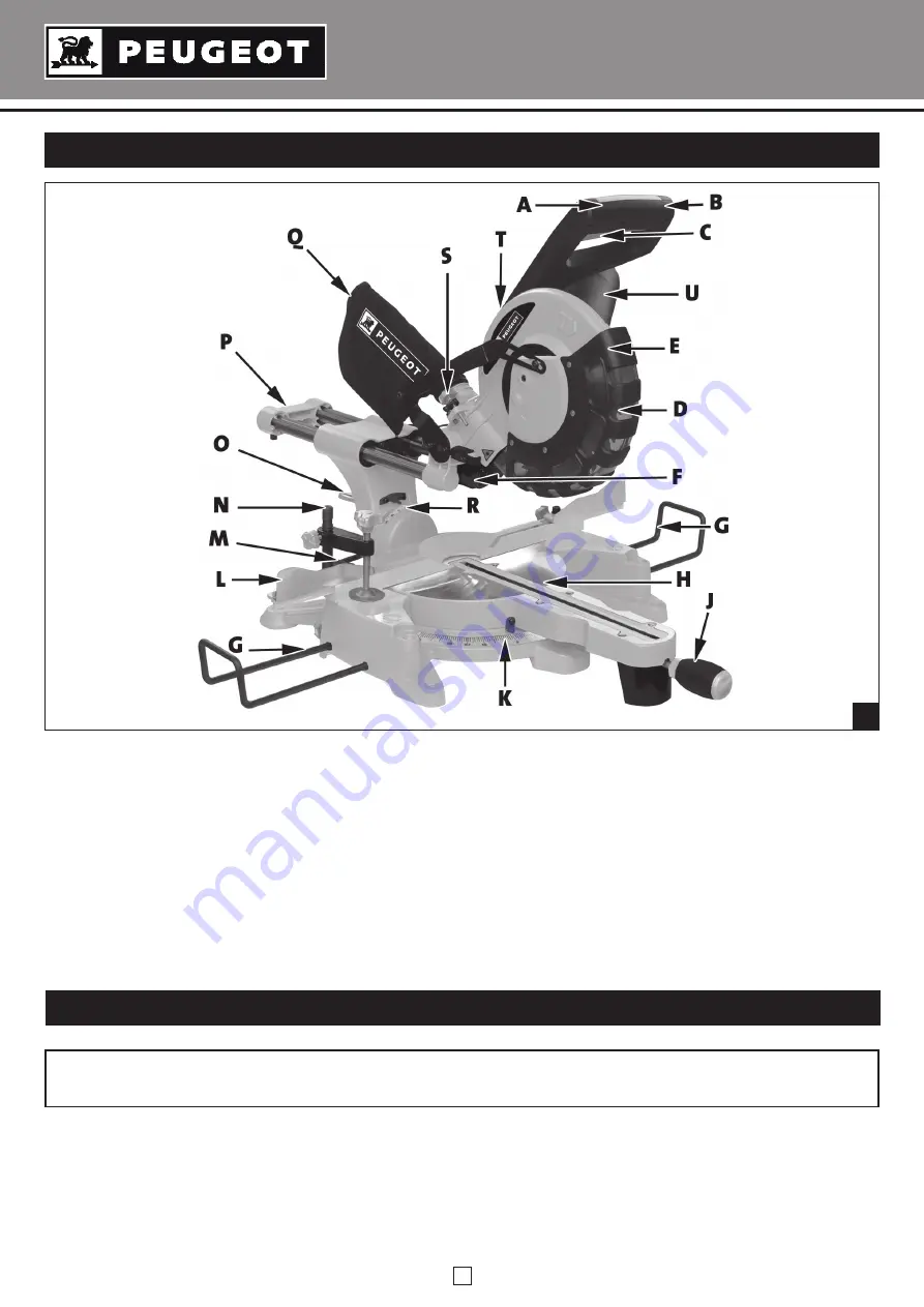 PEUGEOT EnergySaw 254DB Operating Instructions Manual Download Page 91