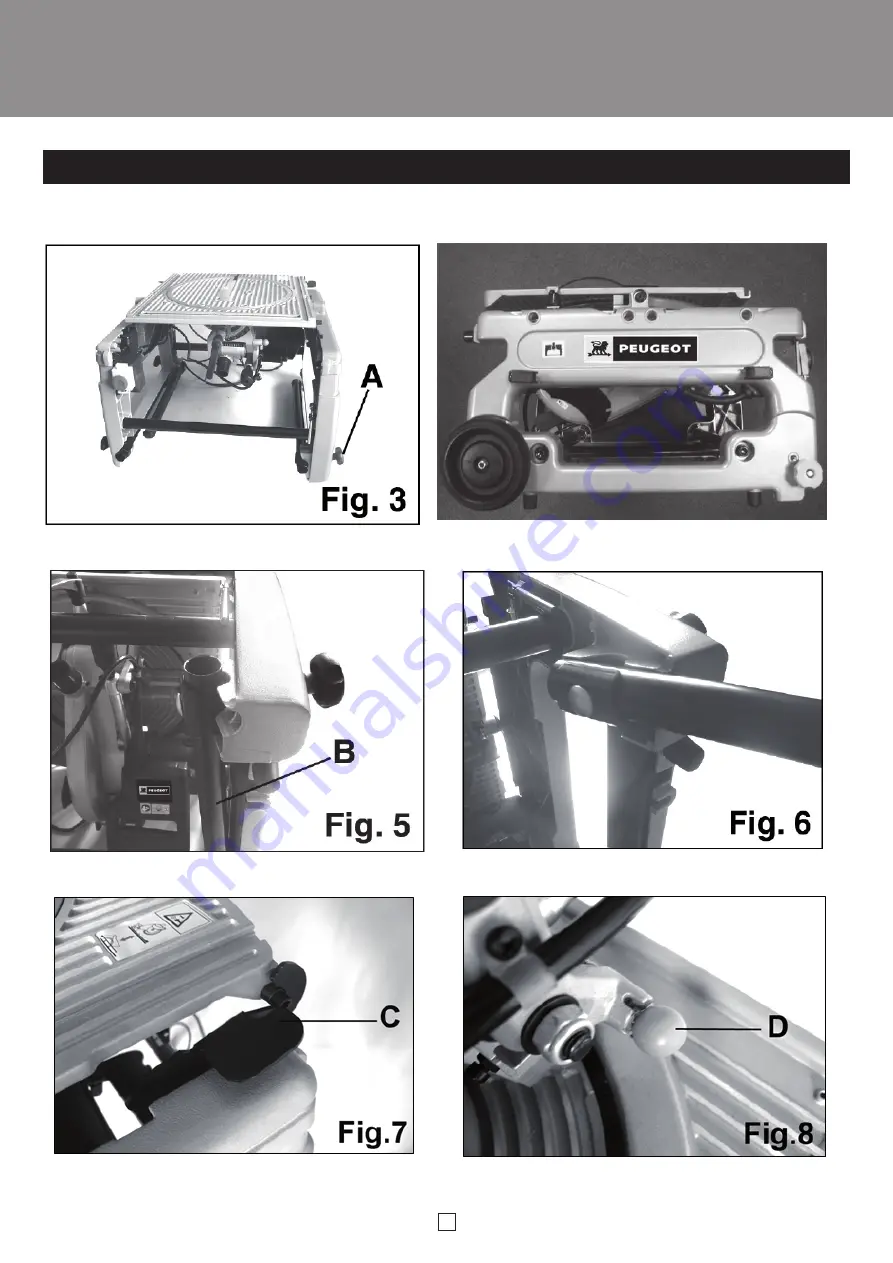 PEUGEOT EnergySaw-254R Operating Instructions Manual Download Page 12