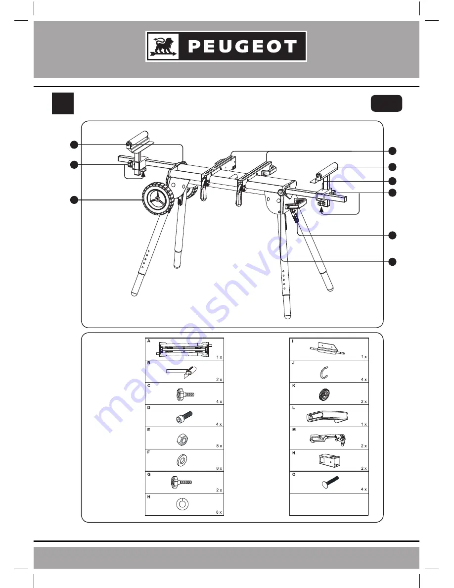 PEUGEOT ENERGYStand-2000R Using Manual Download Page 8