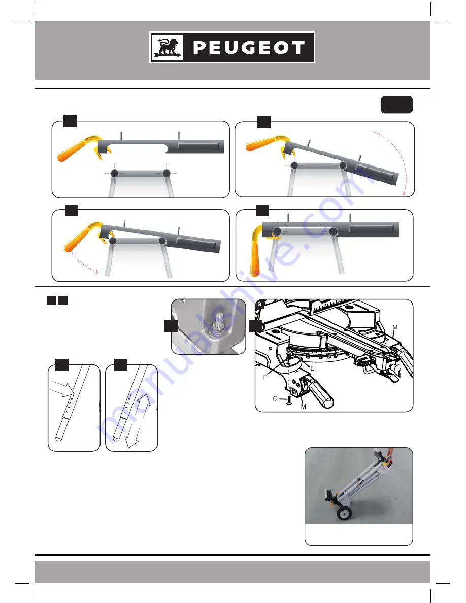 PEUGEOT ENERGYStand-2000R Using Manual Download Page 10