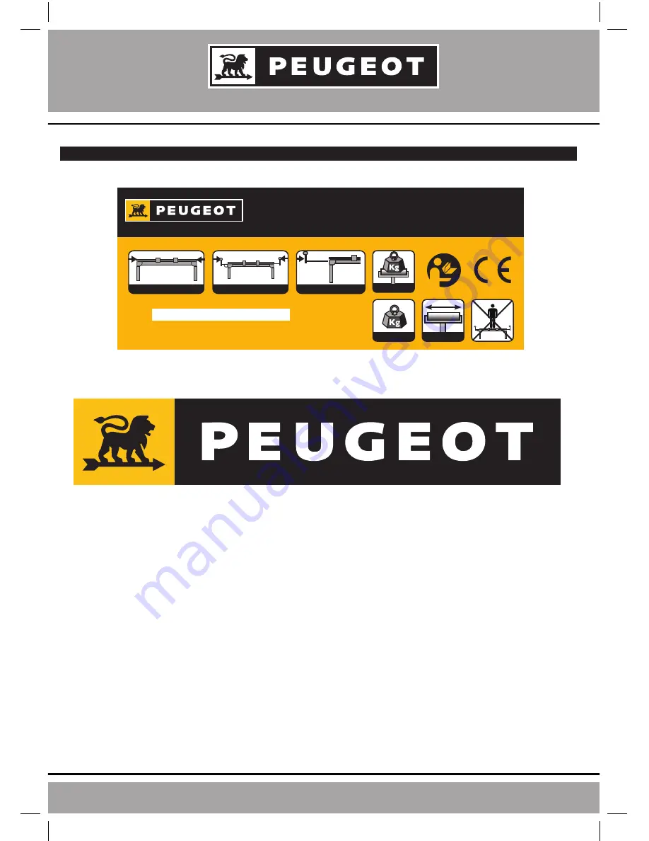 PEUGEOT ENERGYStand-2000R Using Manual Download Page 21