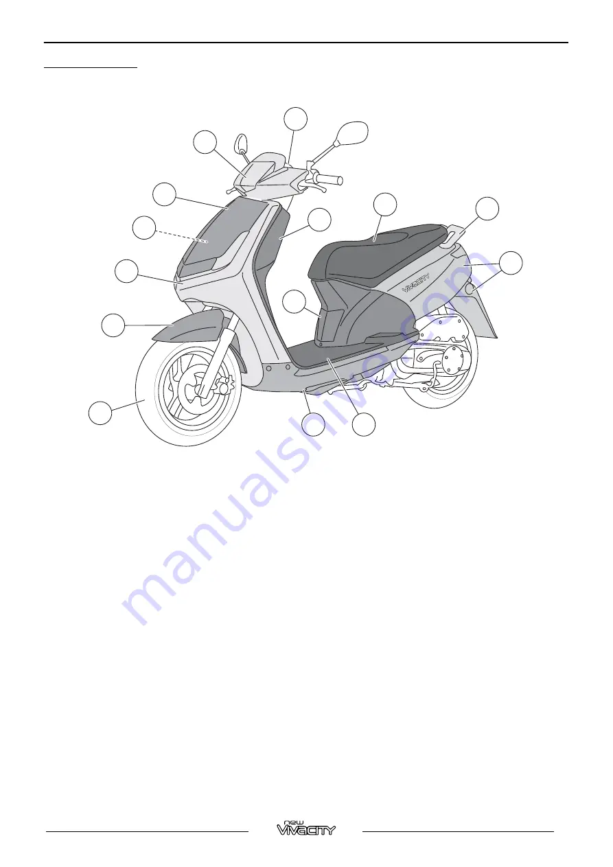 PEUGEOT Vivacity 50 CC 2 Stroke Technical Training Manual Download Page 15