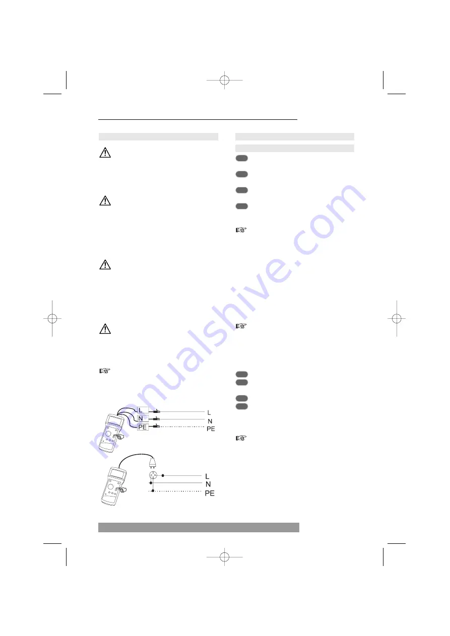 PEWA BEHA UNITEST TELARIS SCHLEIFE Instruction Manual Download Page 8