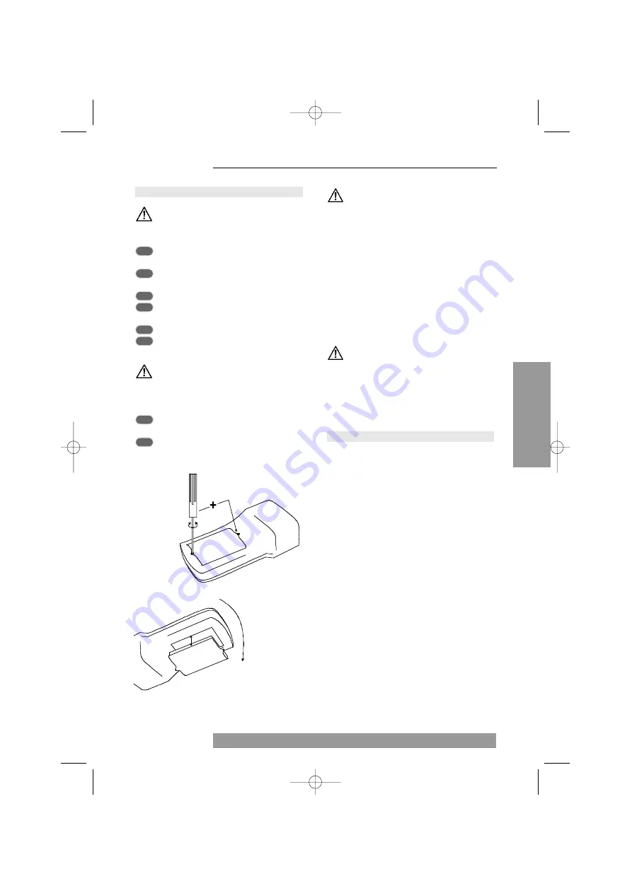 PEWA BEHA UNITEST TELARIS SCHLEIFE Instruction Manual Download Page 49