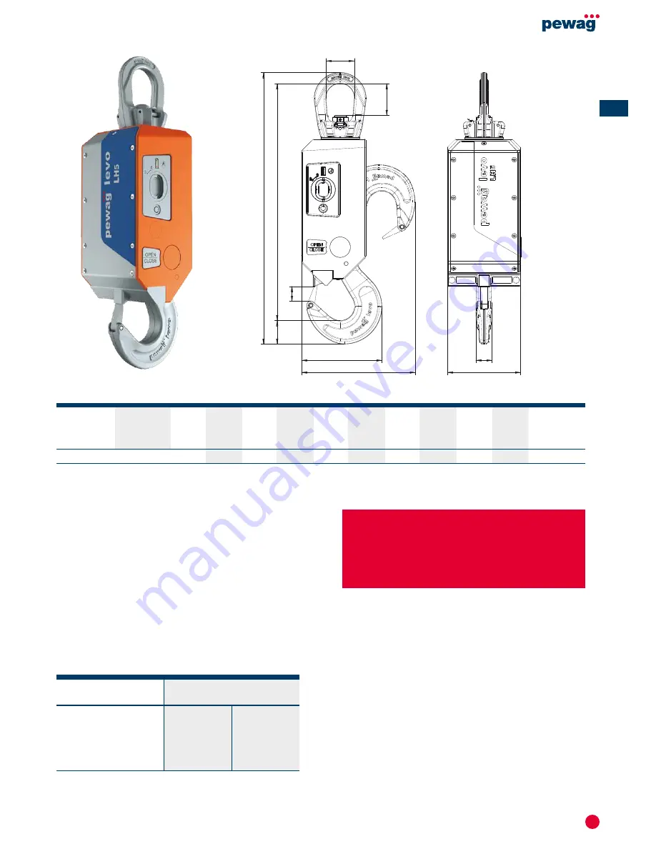 pewag levo hook LH5 Original Operating Manual Download Page 51