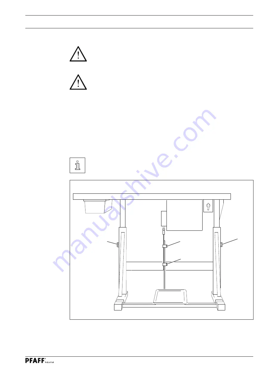 Pfaff Industrial 3307-1 Series Instruction Manual Download Page 23