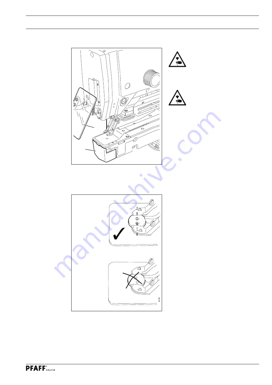 Pfaff Industrial 3307-1 Series Instruction Manual Download Page 39