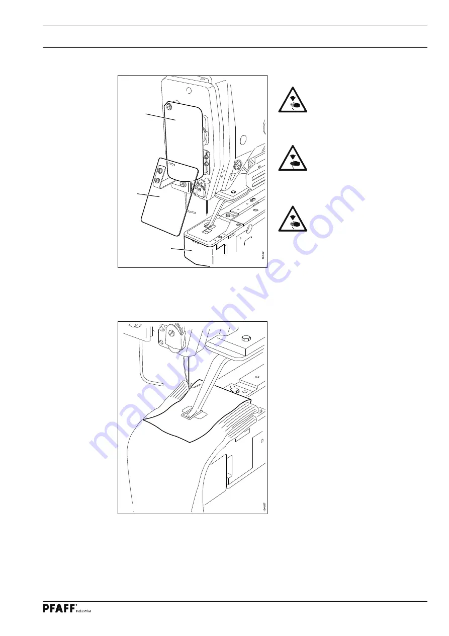 Pfaff Industrial 3307-1 Series Instruction Manual Download Page 41