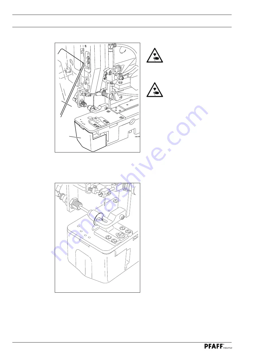 Pfaff Industrial 3307-1 Series Скачать руководство пользователя страница 42