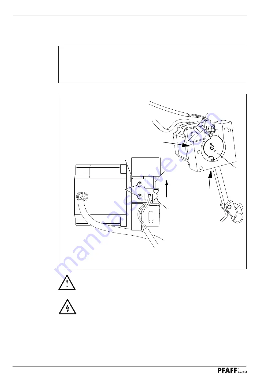 Pfaff Industrial 3307-1 Series Instruction Manual Download Page 72