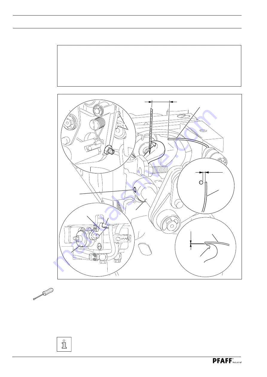 Pfaff Industrial 3307-1 Series Instruction Manual Download Page 94