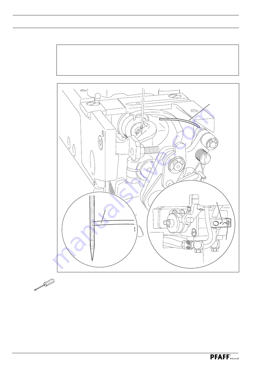 Pfaff Industrial 3307-1 Series Instruction Manual Download Page 96