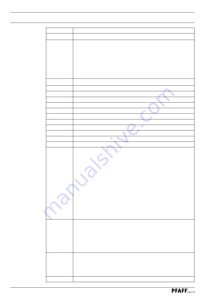 Pfaff Industrial 3307-1 Series Instruction Manual Download Page 116