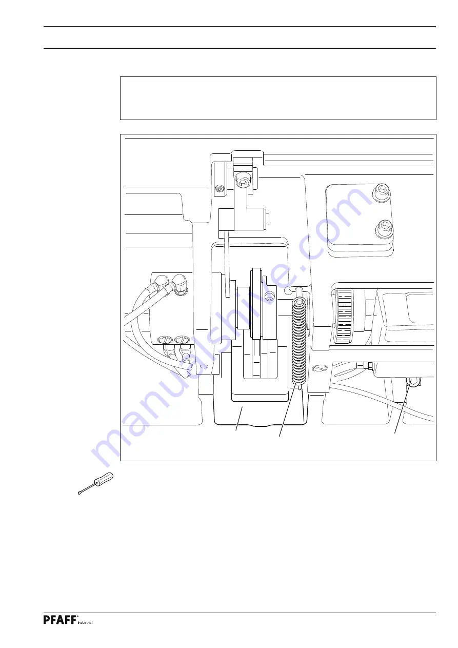 Pfaff Industrial PowerLine 2595 Adjustment Manual Download Page 7