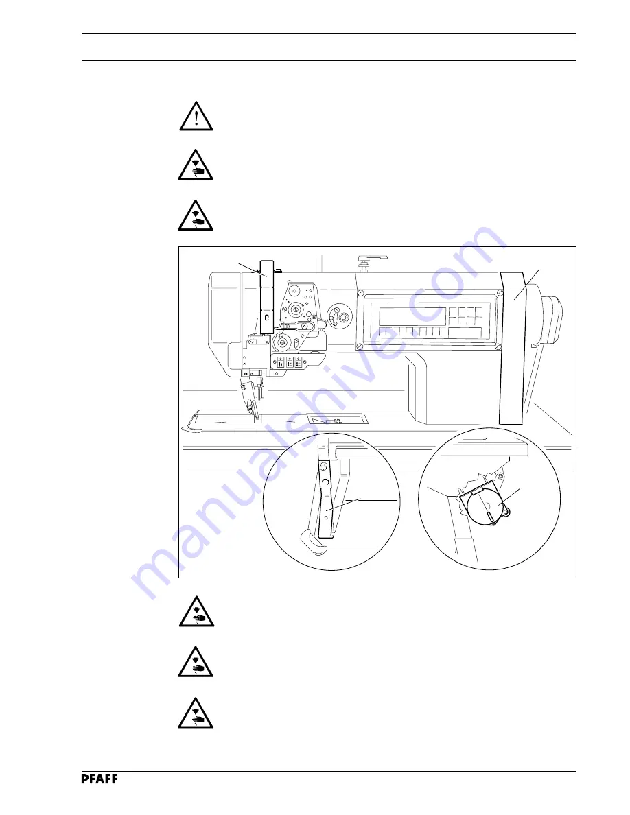 Pfaff 1421E1 Скачать руководство пользователя страница 9