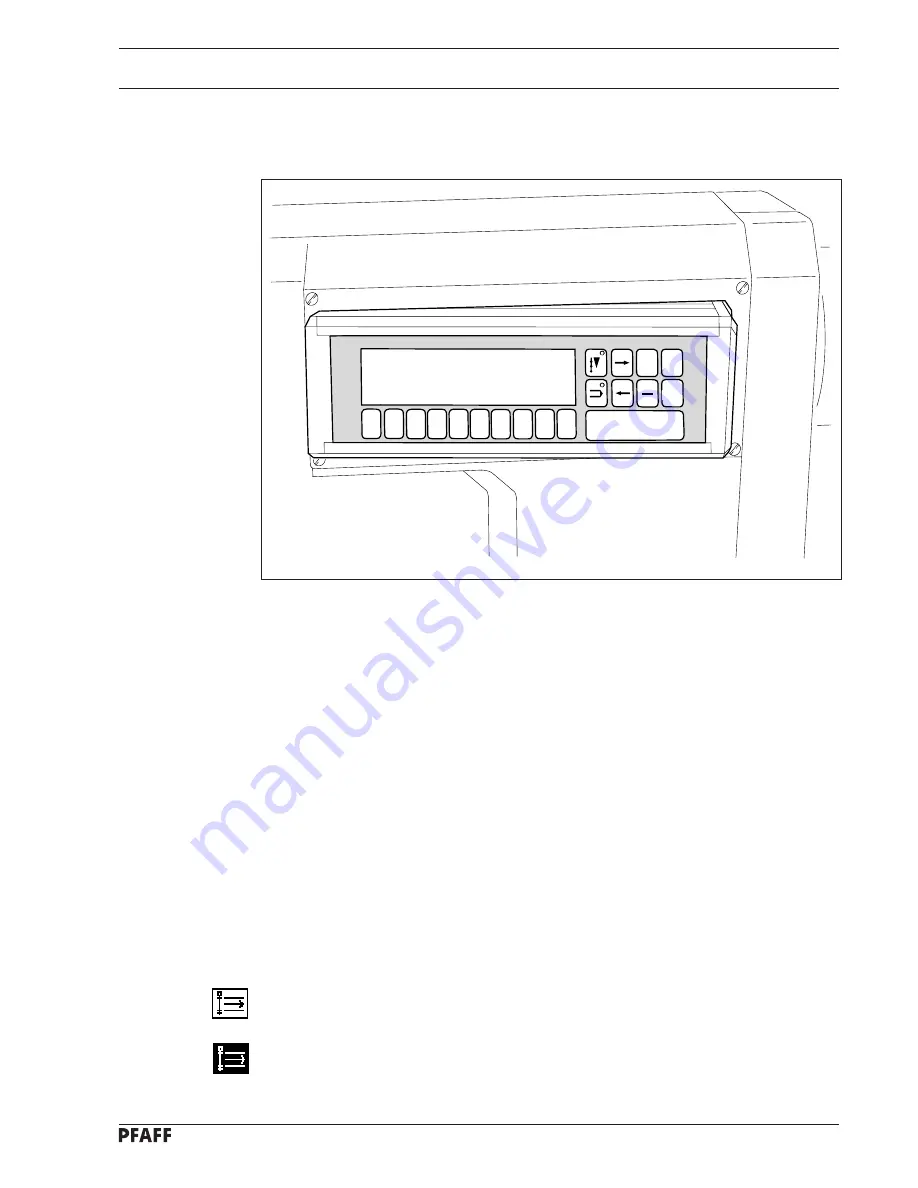 Pfaff 1421E1 Instruction Manual Download Page 19