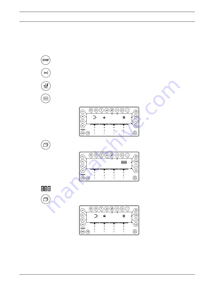 Pfaff 2438 plusline Instruction Manual Download Page 42