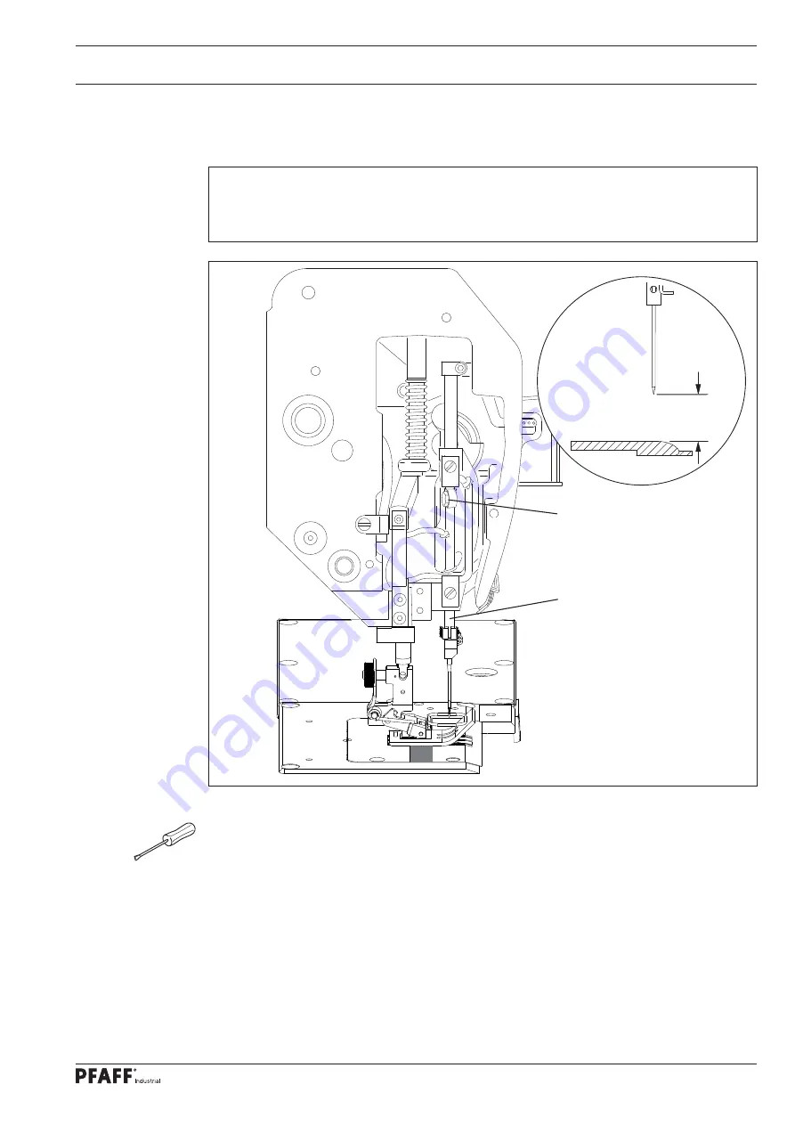 Pfaff 3538-20/02 Adjustment Manual Download Page 5