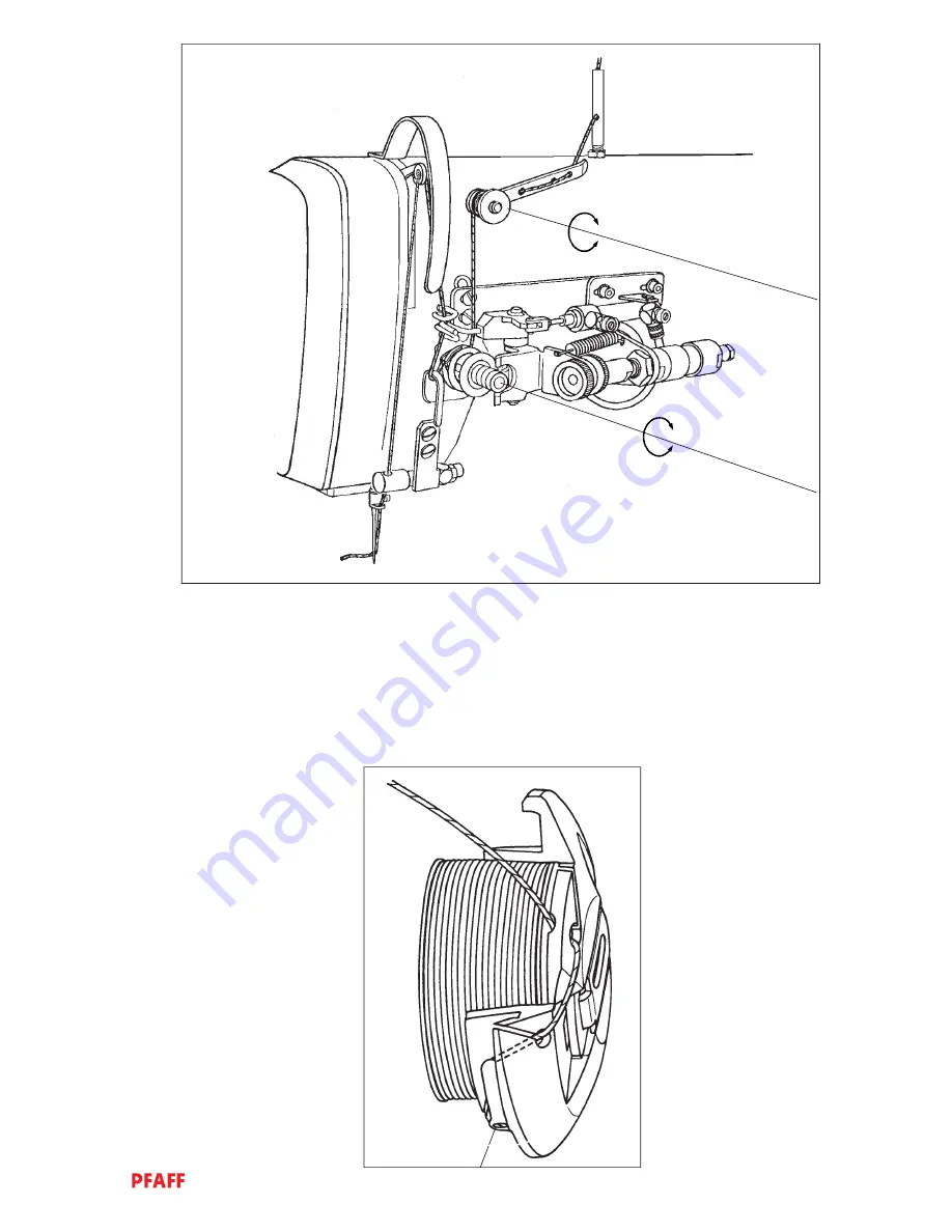 Pfaff 3568-12/12 Instruction Manual Download Page 25