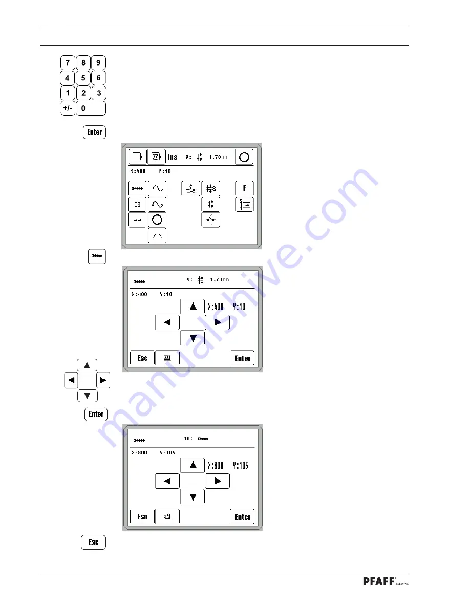 Pfaff 3586-22/02 Instruction Manual Download Page 72