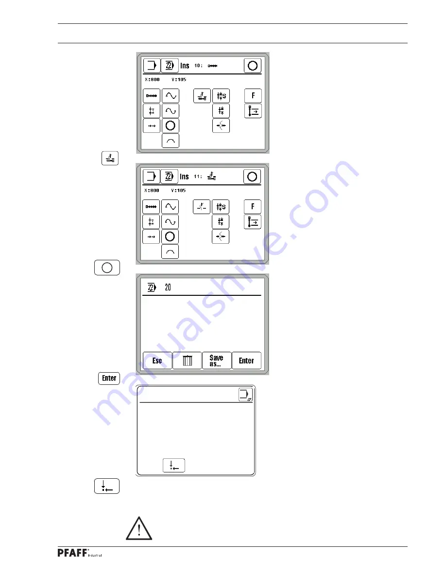 Pfaff 3586-22/02 Instruction Manual Download Page 73