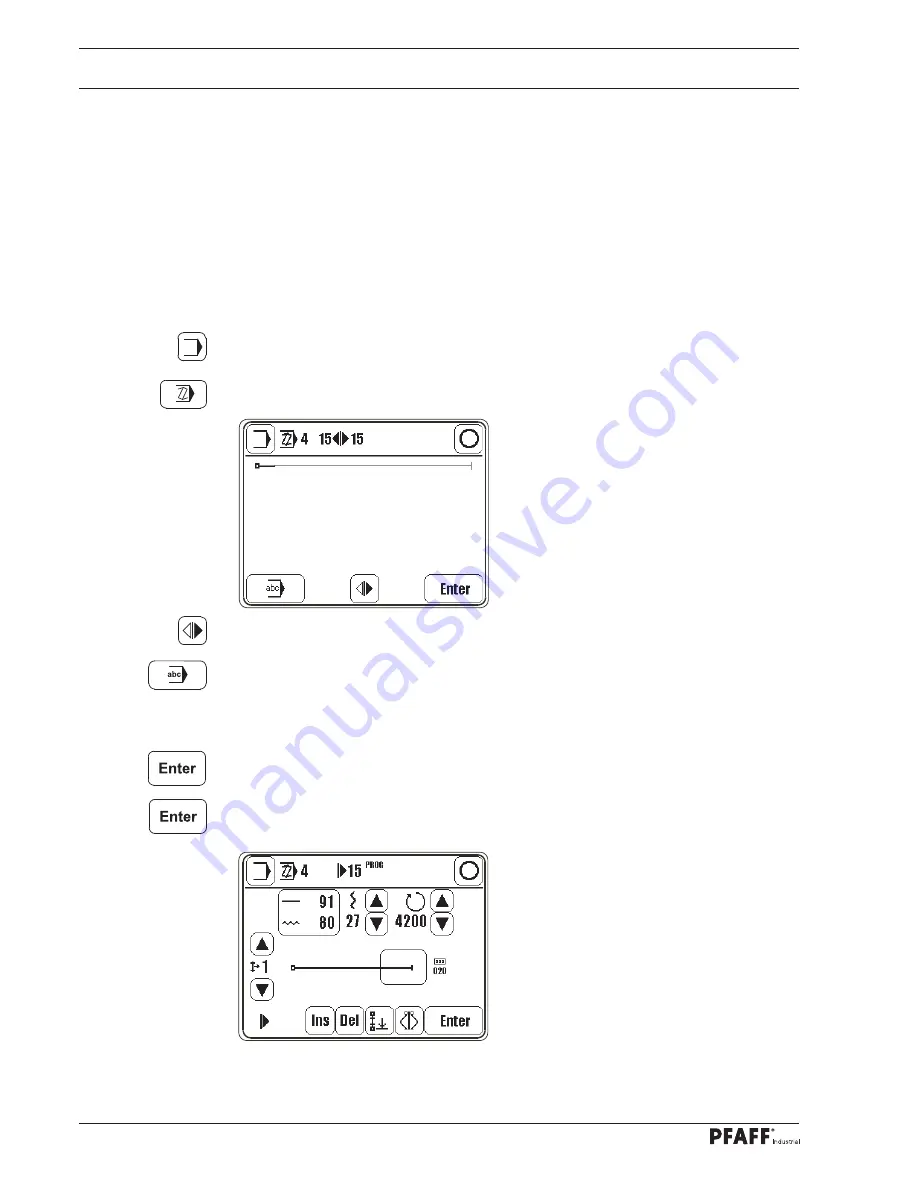 Pfaff 3811-15/65 Instruction Manual Download Page 50