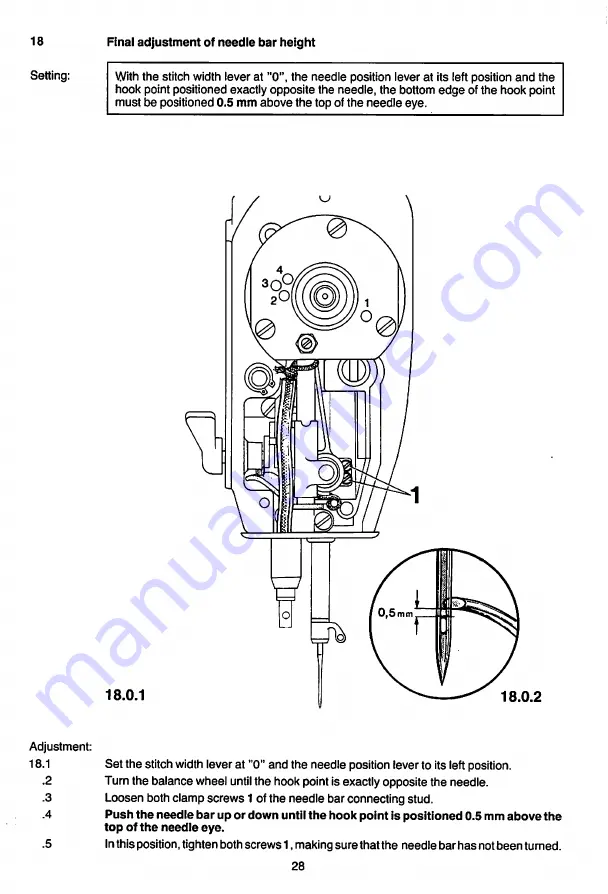 Pfaff 418 Series Service Manual Download Page 30