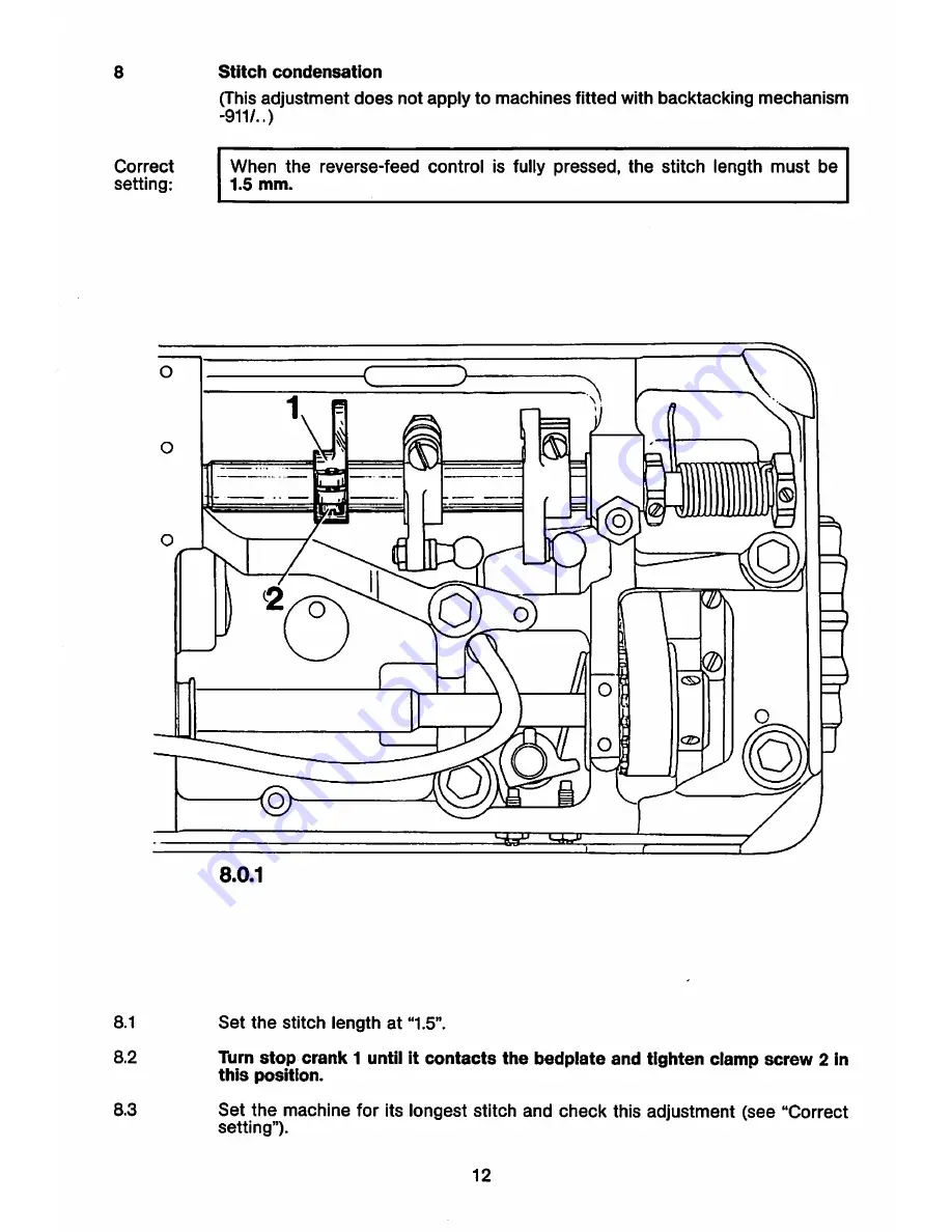 Pfaff 5483 H Service Manual Download Page 14