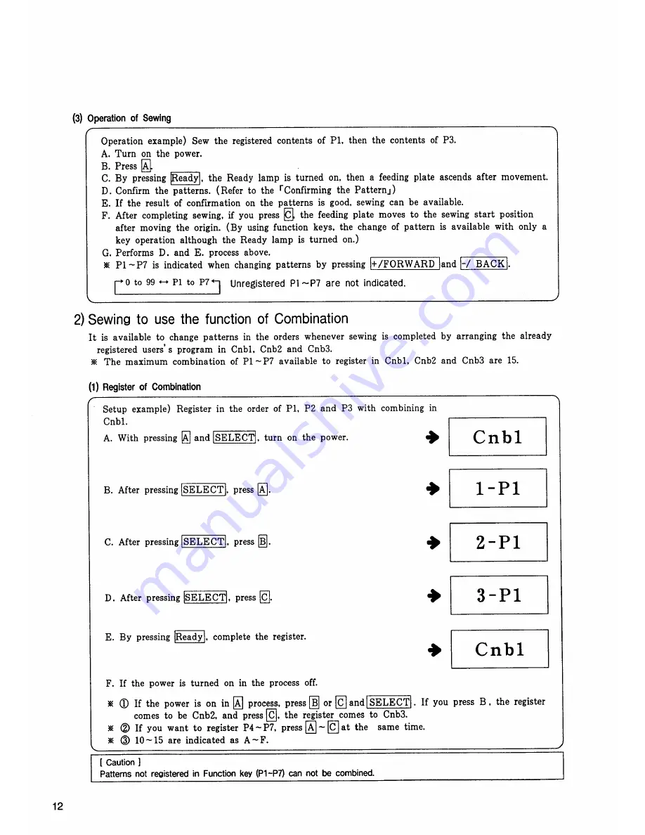 Pfaff 9371-SPS Instruction Manual Download Page 60