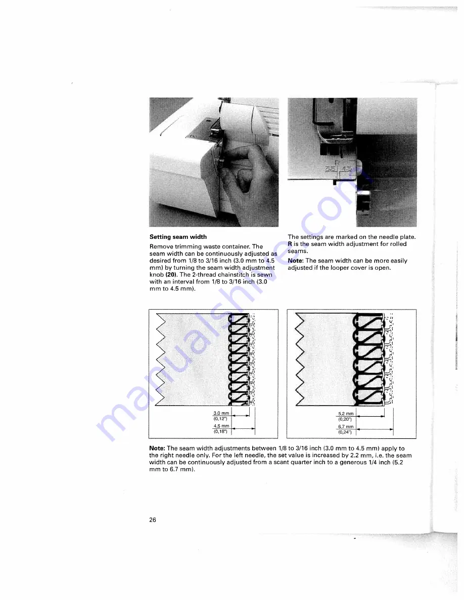 Pfaff coverlock 4772 Instruction Manual Download Page 30