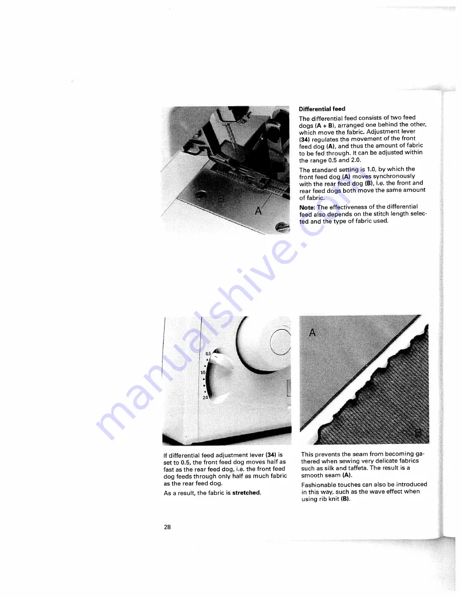 Pfaff coverlock 4772 Instruction Manual Download Page 32