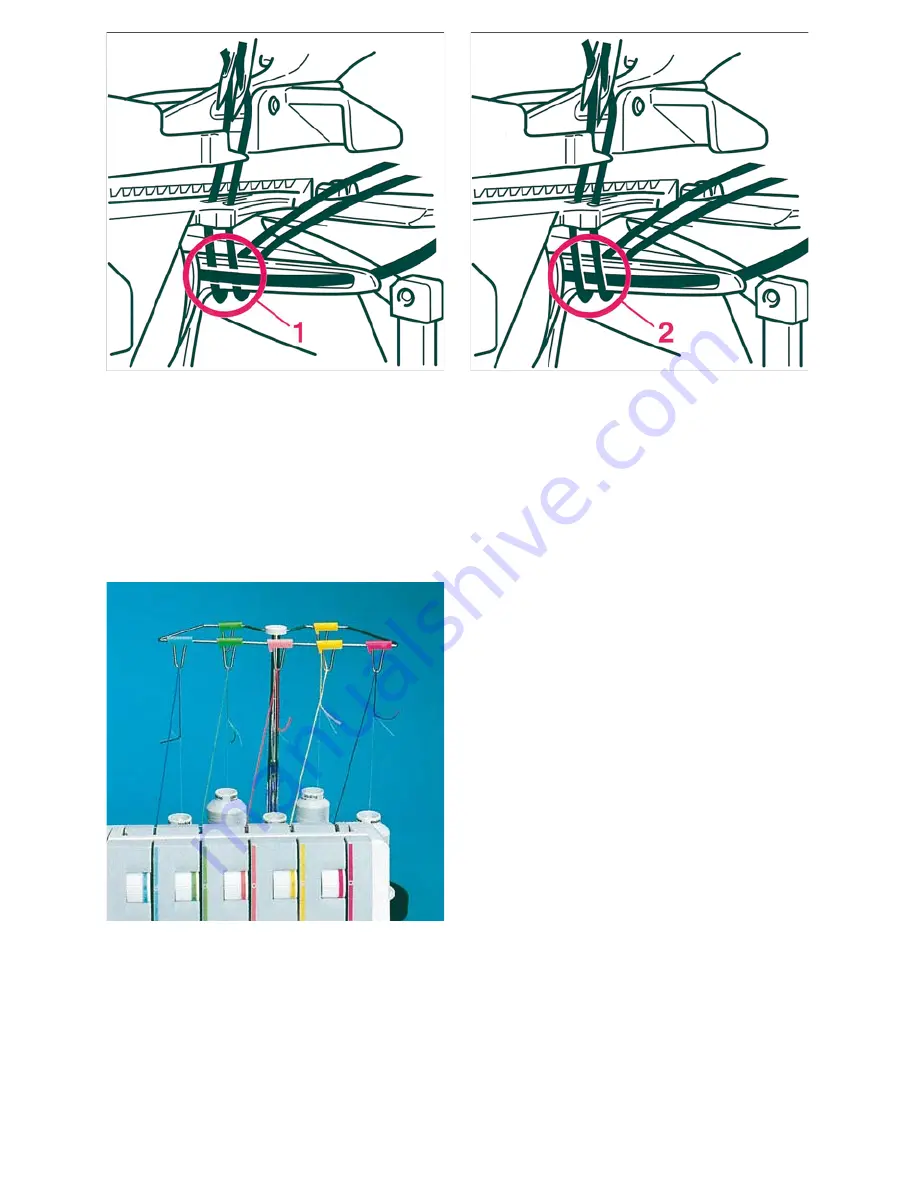 Pfaff coverlock 4852 Скачать руководство пользователя страница 28