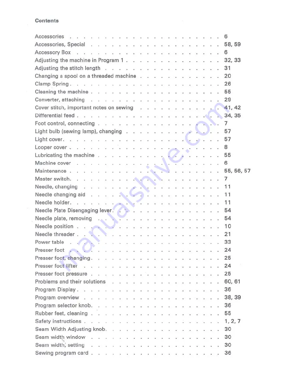 Pfaff coverlock 4862 Owner'S Manual Download Page 10