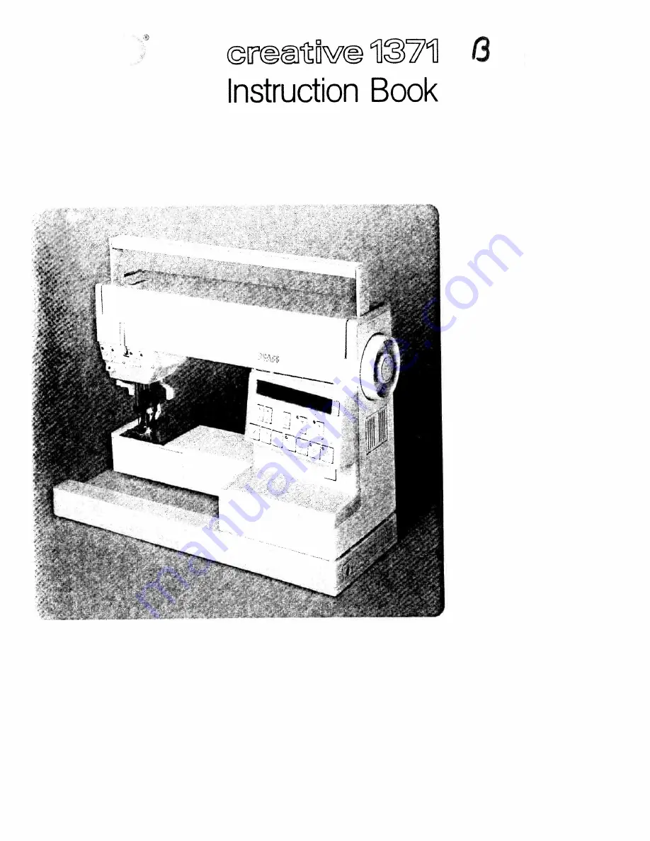 Pfaff creative 1371 Instruction Book Download Page 59