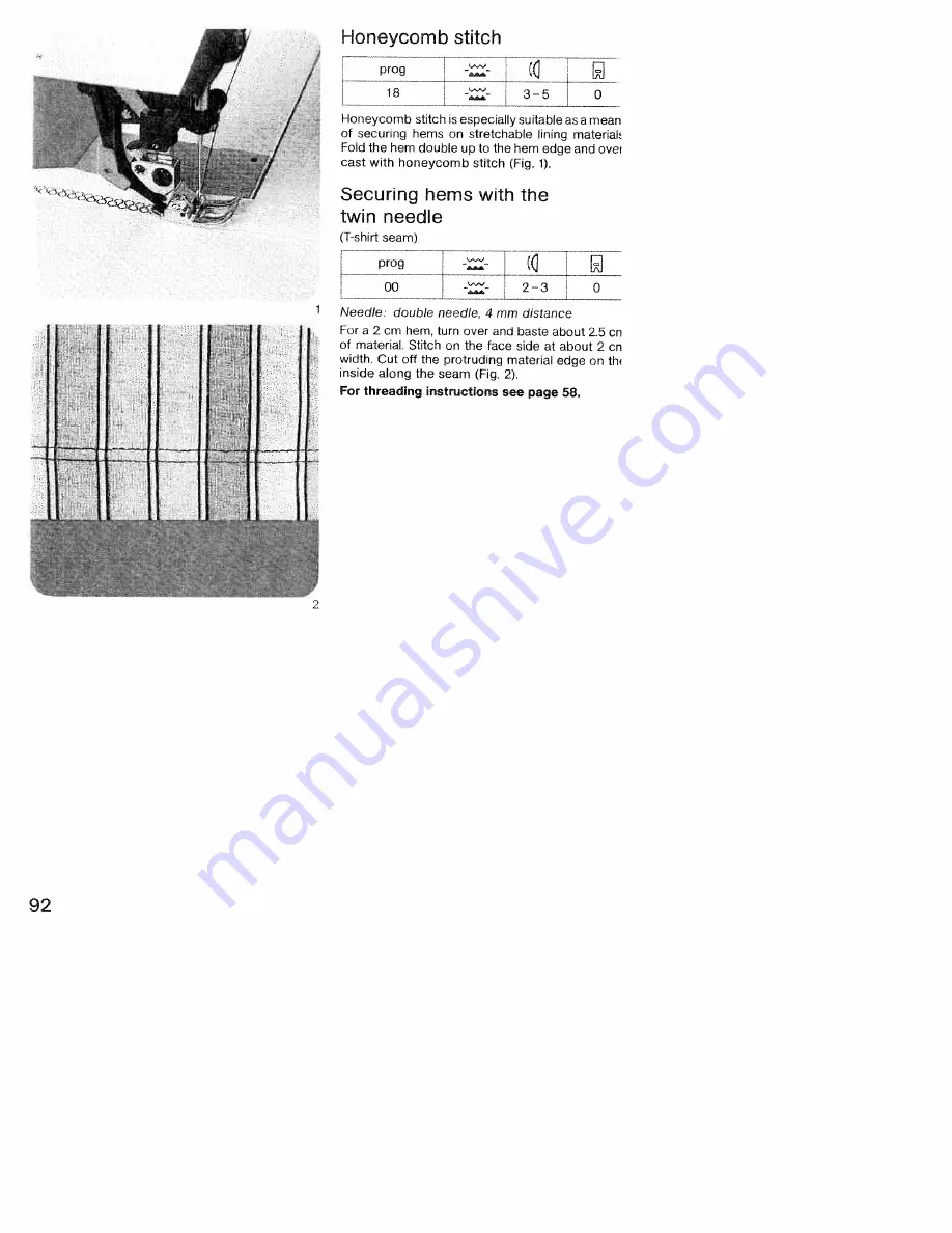 Pfaff creative 1371 Instruction Book Download Page 107