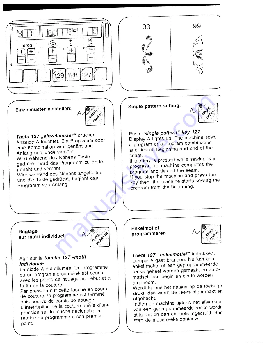 Pfaff creative 1469 Instruction Book Download Page 34