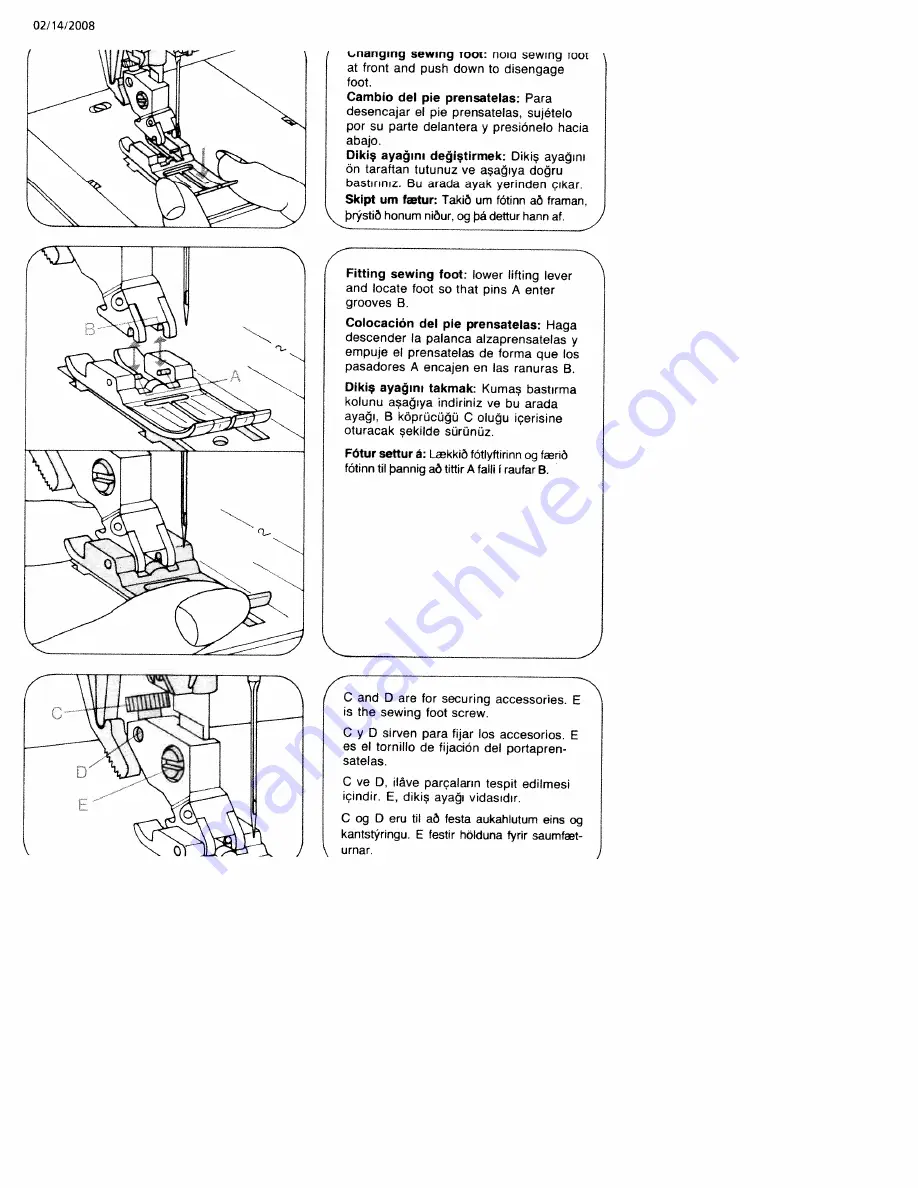 Pfaff Creative 1471 Скачать руководство пользователя страница 54