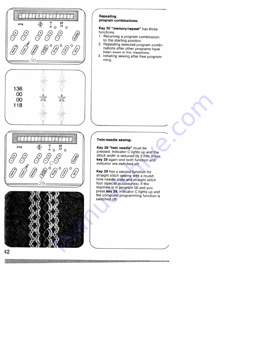 Pfaff creative 1475CD Instruction Book Download Page 49