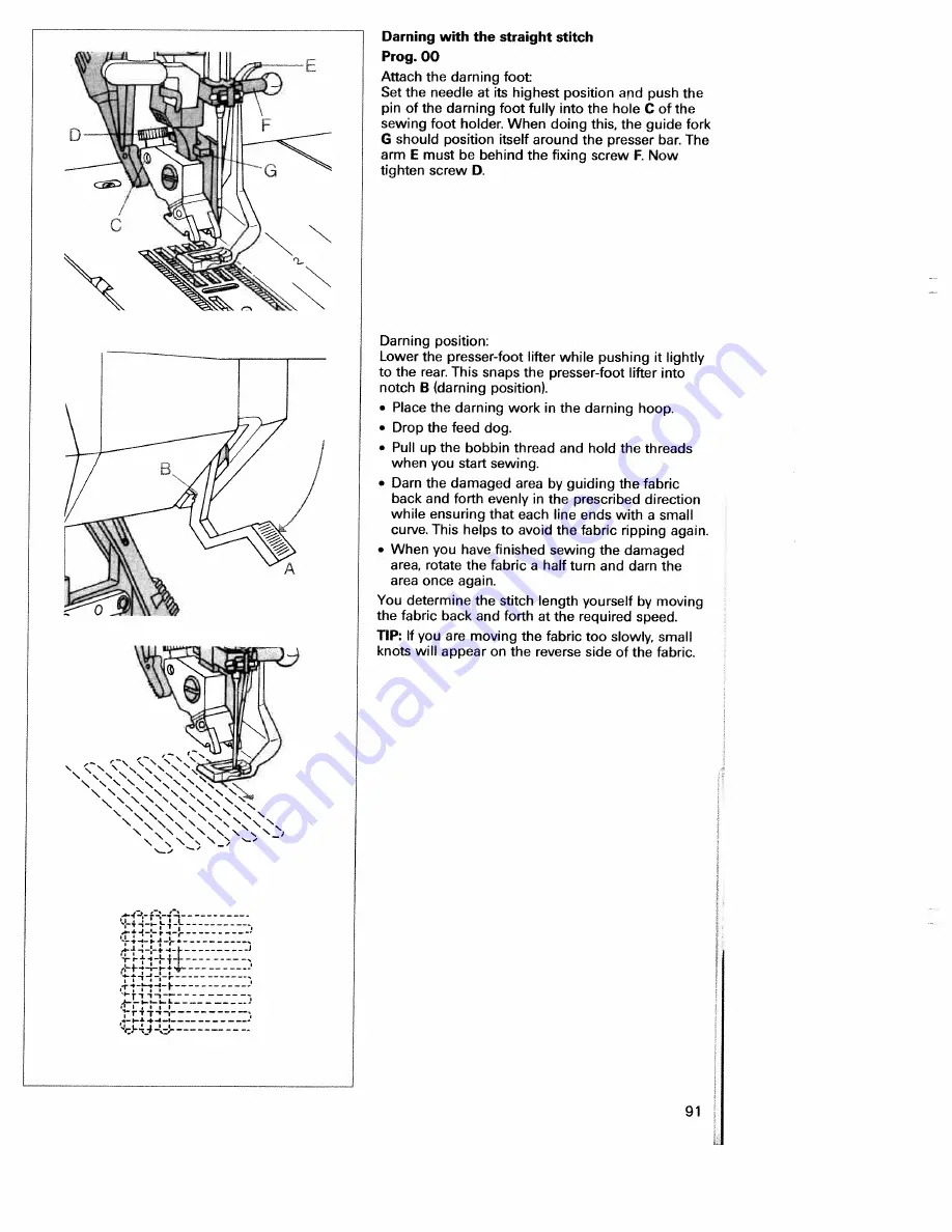 Pfaff Creative 7510 A Instruction Manual Download Page 94