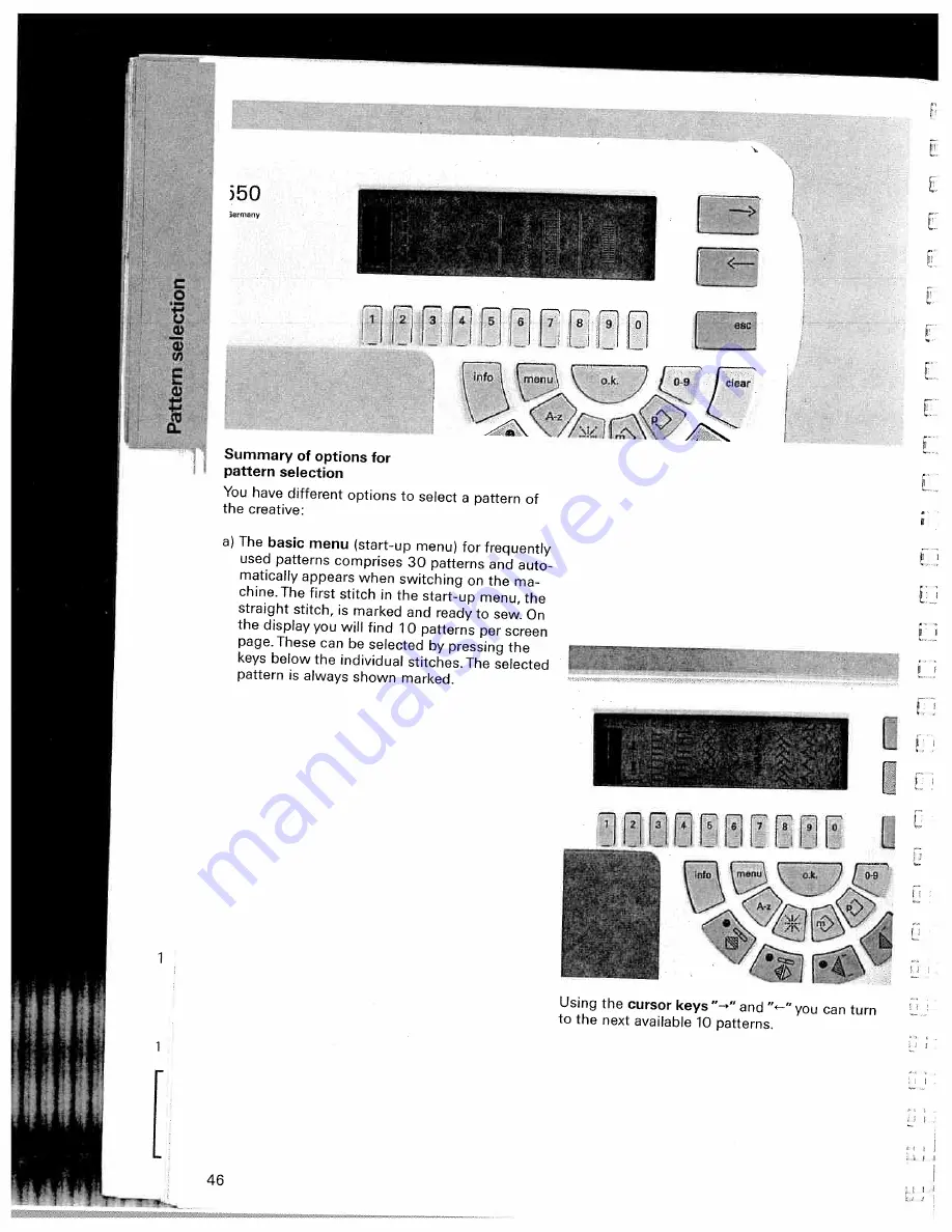 Pfaff Creative 7550 Instruction Manual Download Page 49