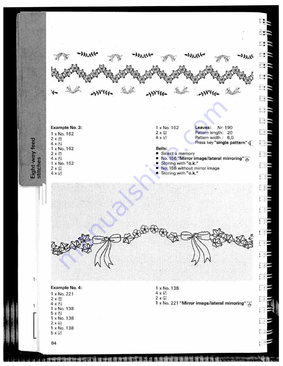 Pfaff Creative 7550 Instruction Manual Download Page 85