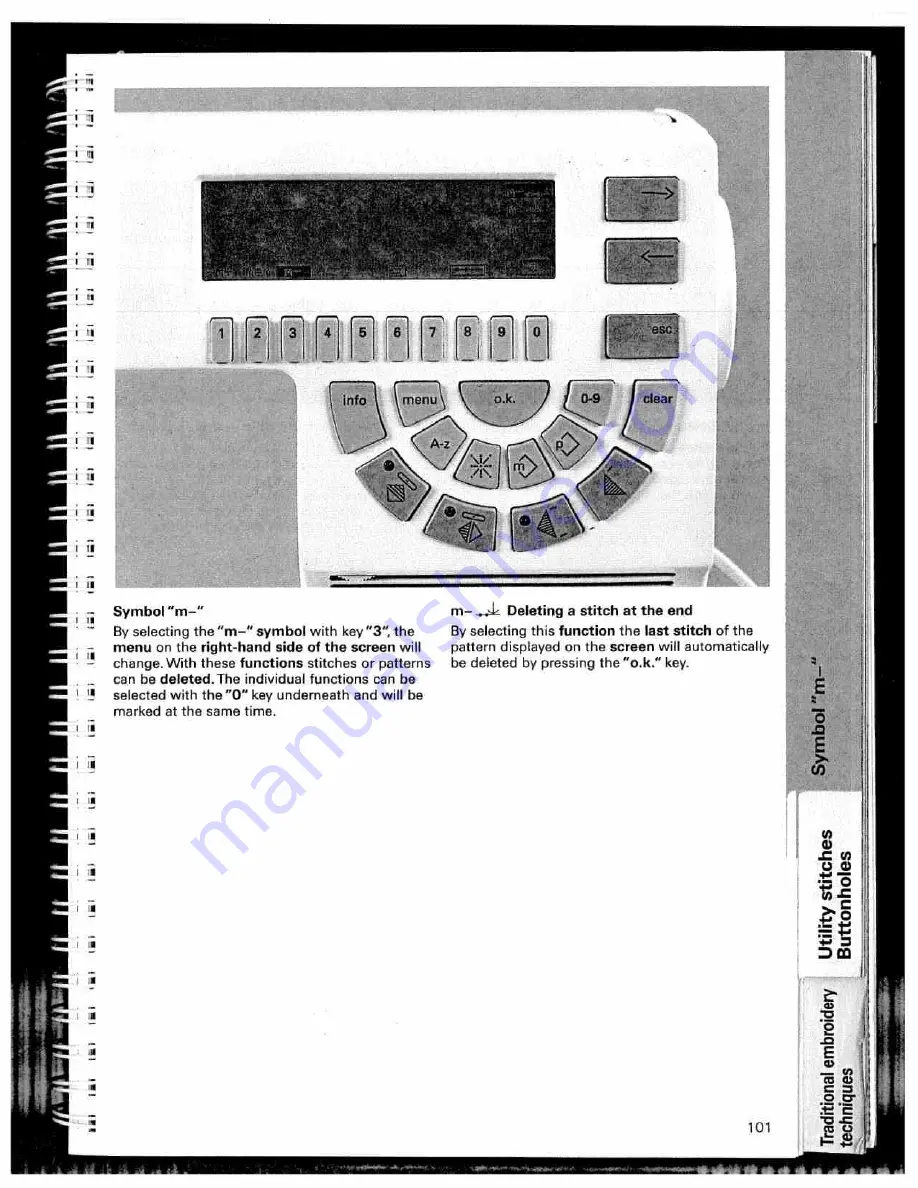 Pfaff Creative 7550 Instruction Manual Download Page 101