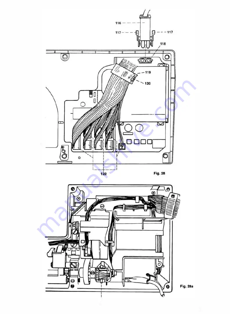 Pfaff Creative 7550 Service Manual Download Page 62