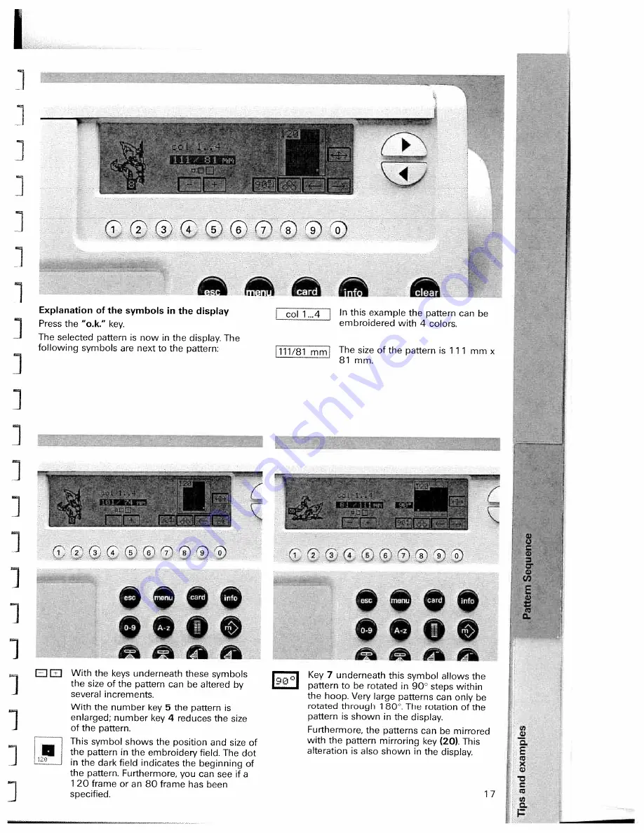 Pfaff creative 7560 Instruction Book Download Page 93