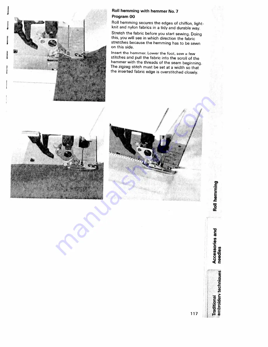 Pfaff creative 7570 Instruction Book Download Page 119