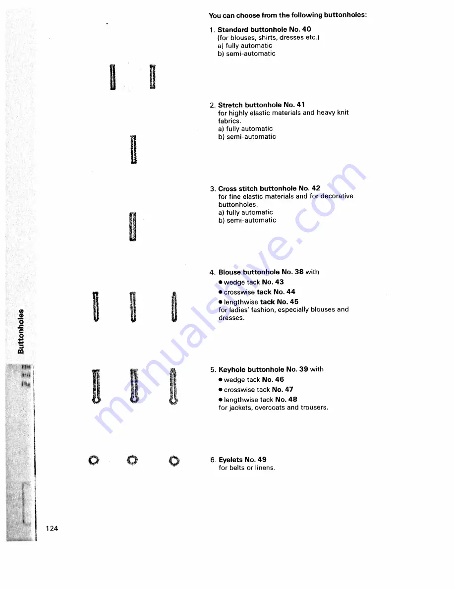 Pfaff creative 7570 Instruction Book Download Page 126