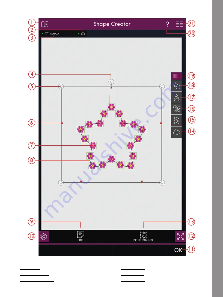 Pfaff creative icon User Manual Download Page 151