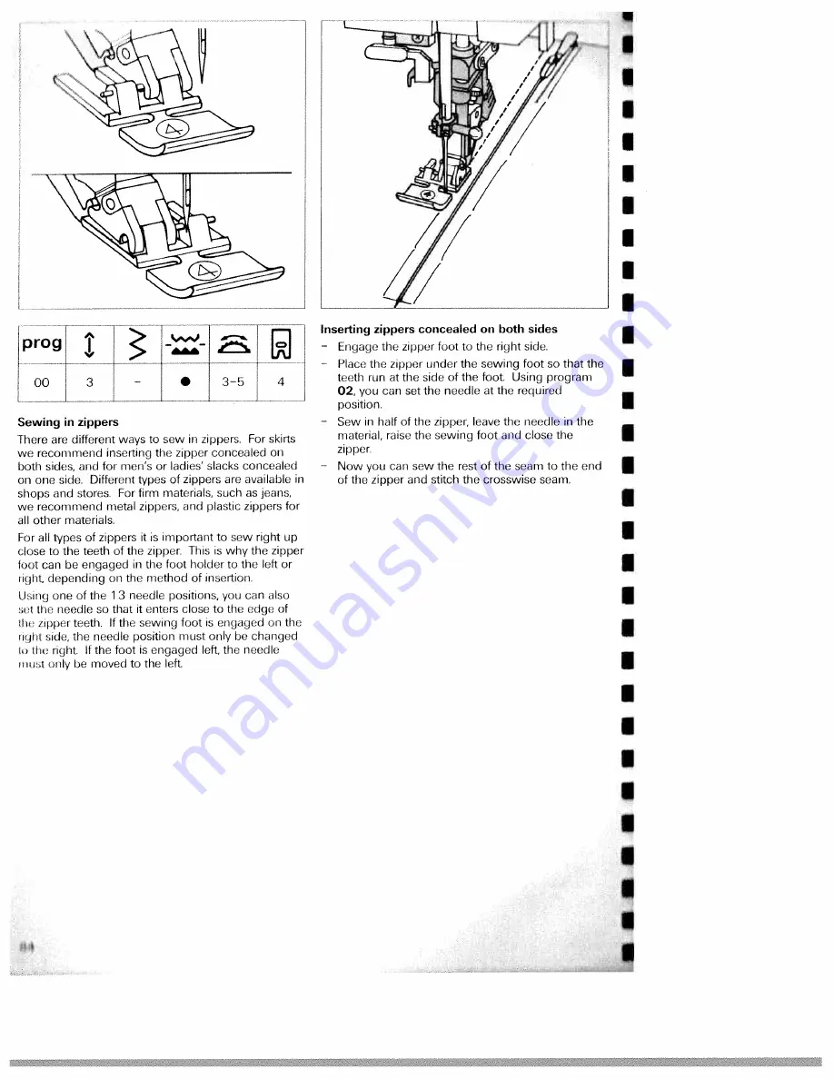 Pfaff electronic 6250 Instruction Book Download Page 88