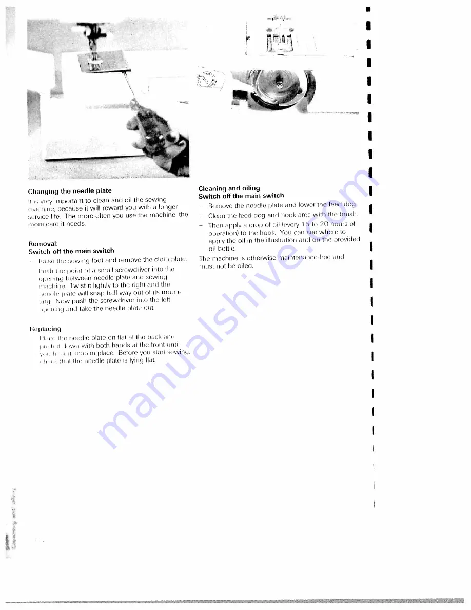 Pfaff electronic 6250 Instruction Book Download Page 116